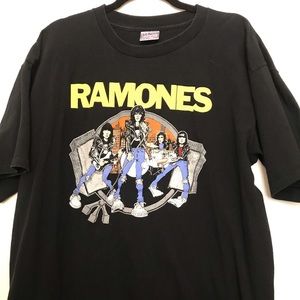1990 Vintage Ramones Band Tee XL